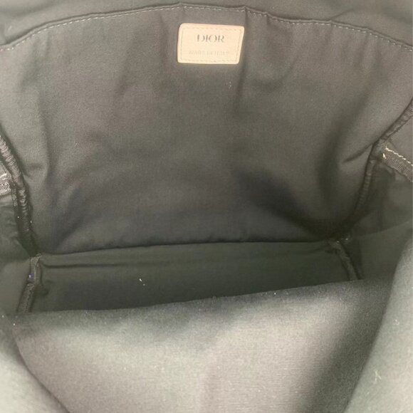Dior Rider Classic Embroidered Monogram Canvas and Leather Backpack main image 8